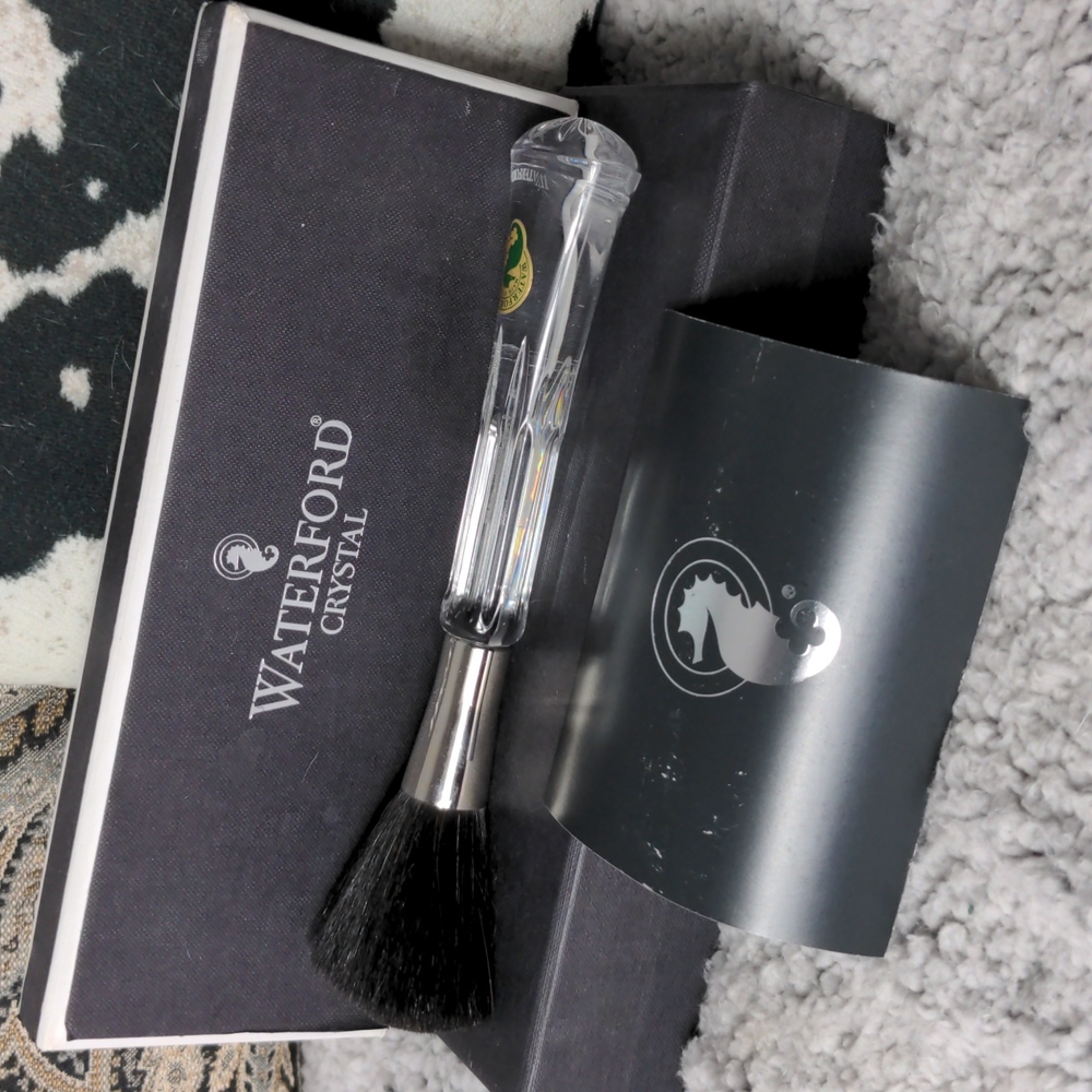 Waterford Crystal Large Giselle Make-up Brush￼ (rare)